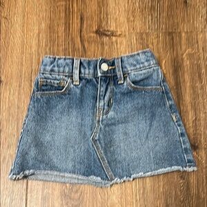 Denim Mini Skirt
